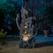 Glitzhome® 36.5" 4-Tier Gothic Dragon Sculptural Outdoor Fountain with LED Light